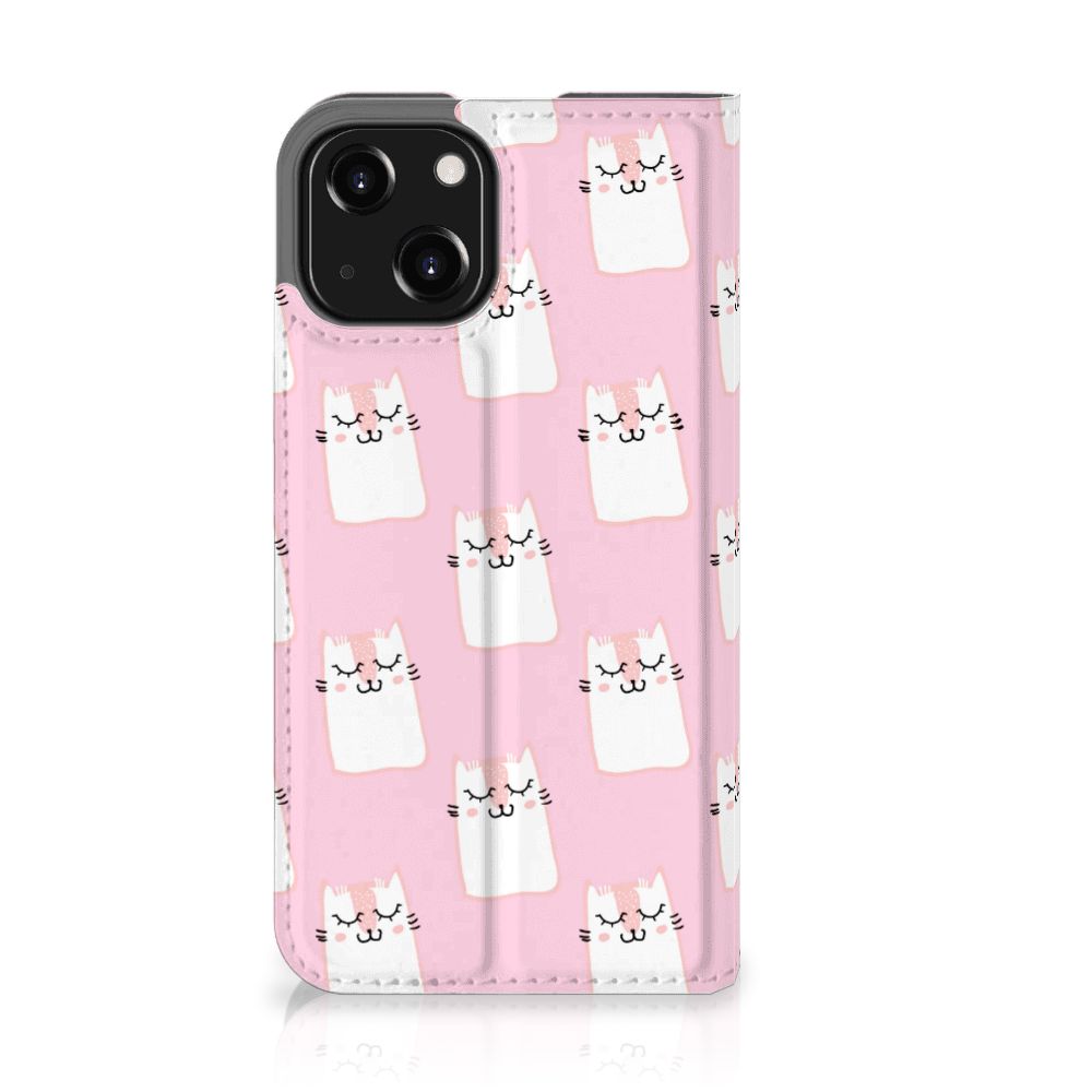 iPhone 13 Mini Hoesje maken Sleeping Cats - B2C Telecom