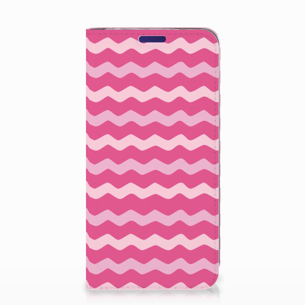 Samsung Galaxy S10e Hoesje met Magneet Waves Pink