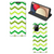 Samsung Galaxy M02s | A02s Hoesje met Magneet Zigzag Groen - B2C Telecom