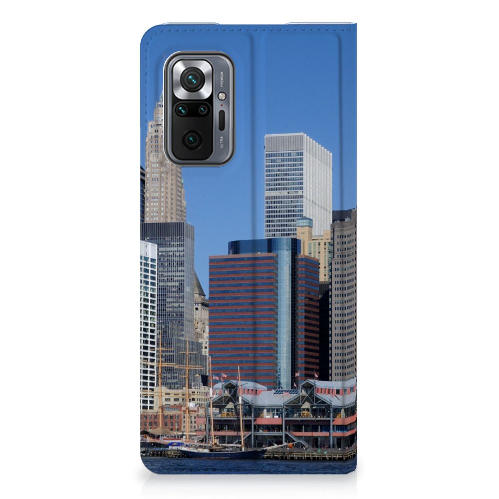 Xiaomi Redmi Note 10 Pro Book Cover Vrijheidsbeeld - B2C Telecom