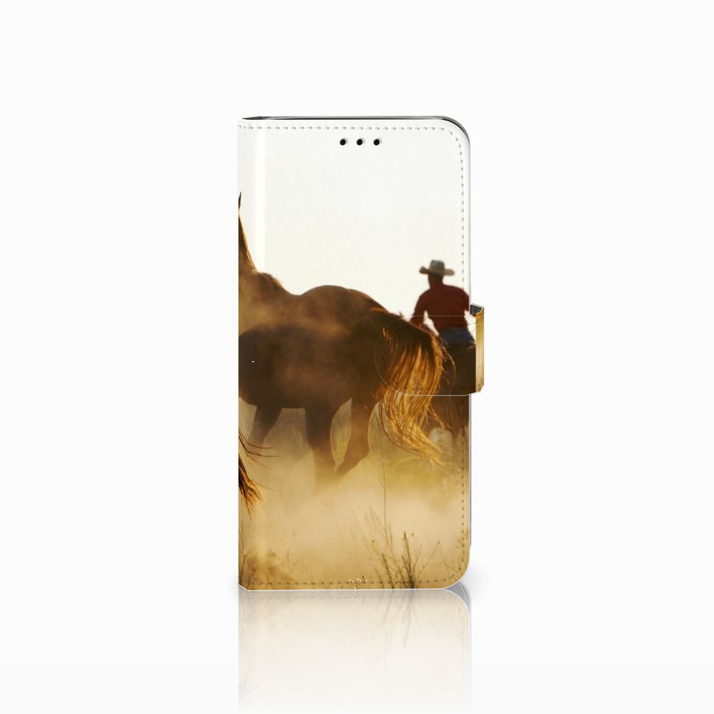 Samsung Galaxy J6 2018 Telefoonhoesje met Pasjes Design Cowboy