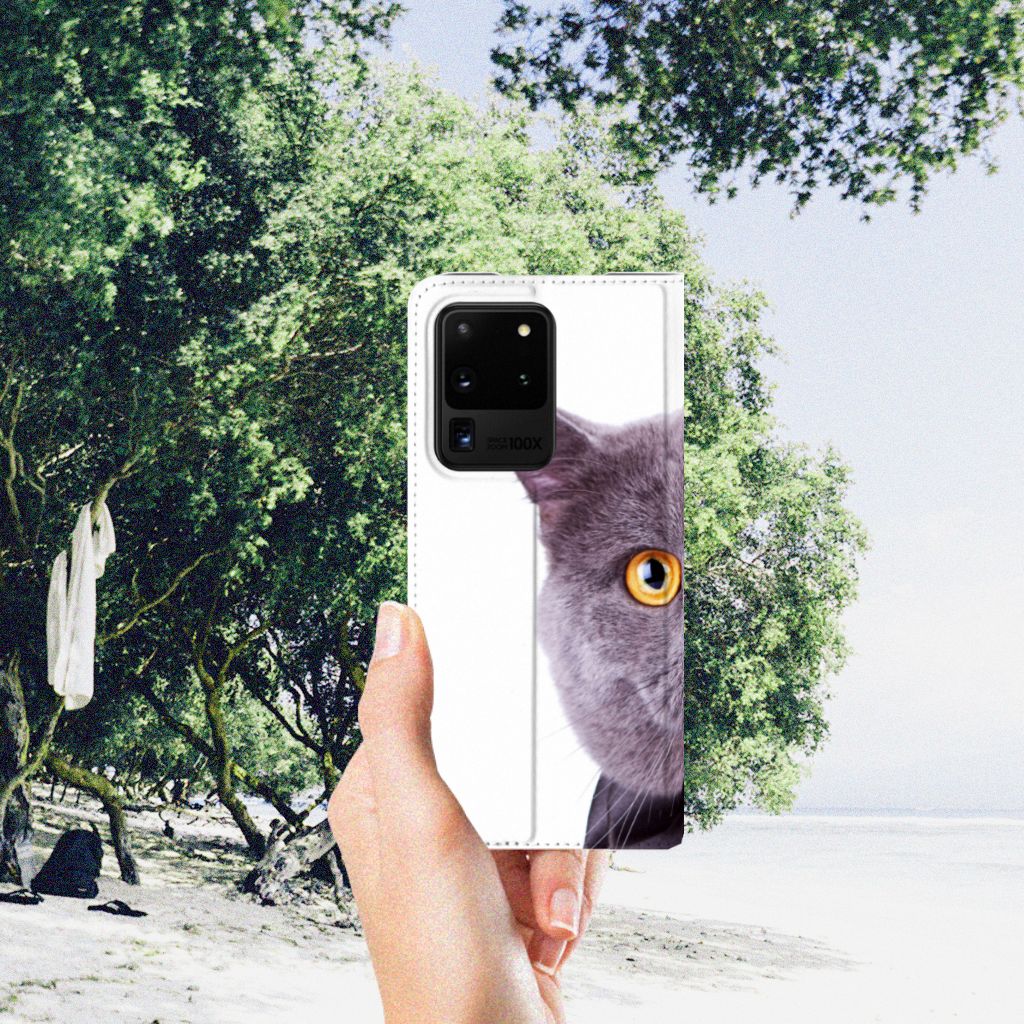 Samsung Galaxy S20 Ultra Hoesje maken Kat - B2C Telecom