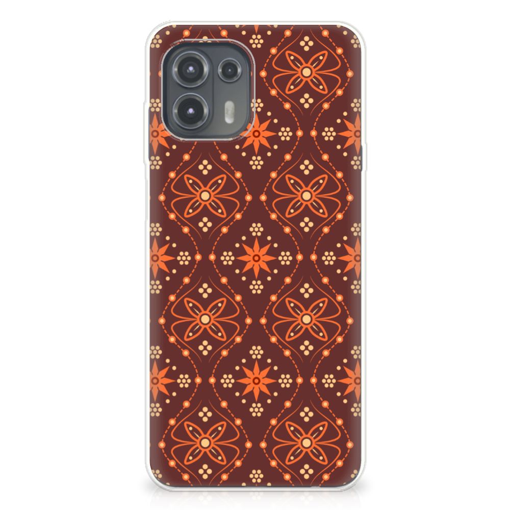 Motorola Edge 20 Lite TPU bumper Batik Brown B2C Telecom