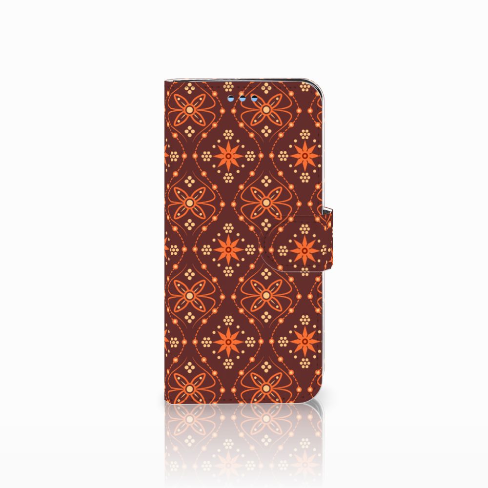 Samsung Galaxy S9 Telefoon Hoesje Batik Brown