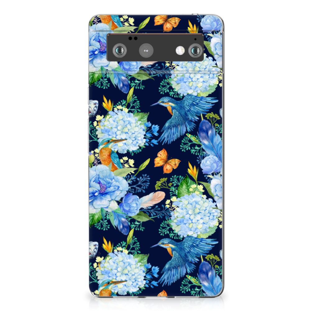 TPU Hoesje voor Google Pixel 6 IJsvogel