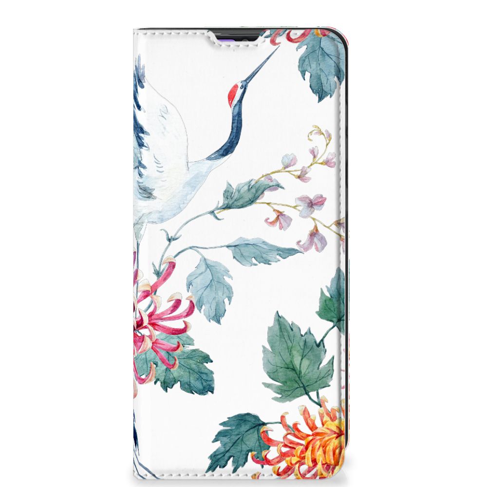 Samsung Galaxy A31 Hoesje maken Bird Flowers - B2C Telecom