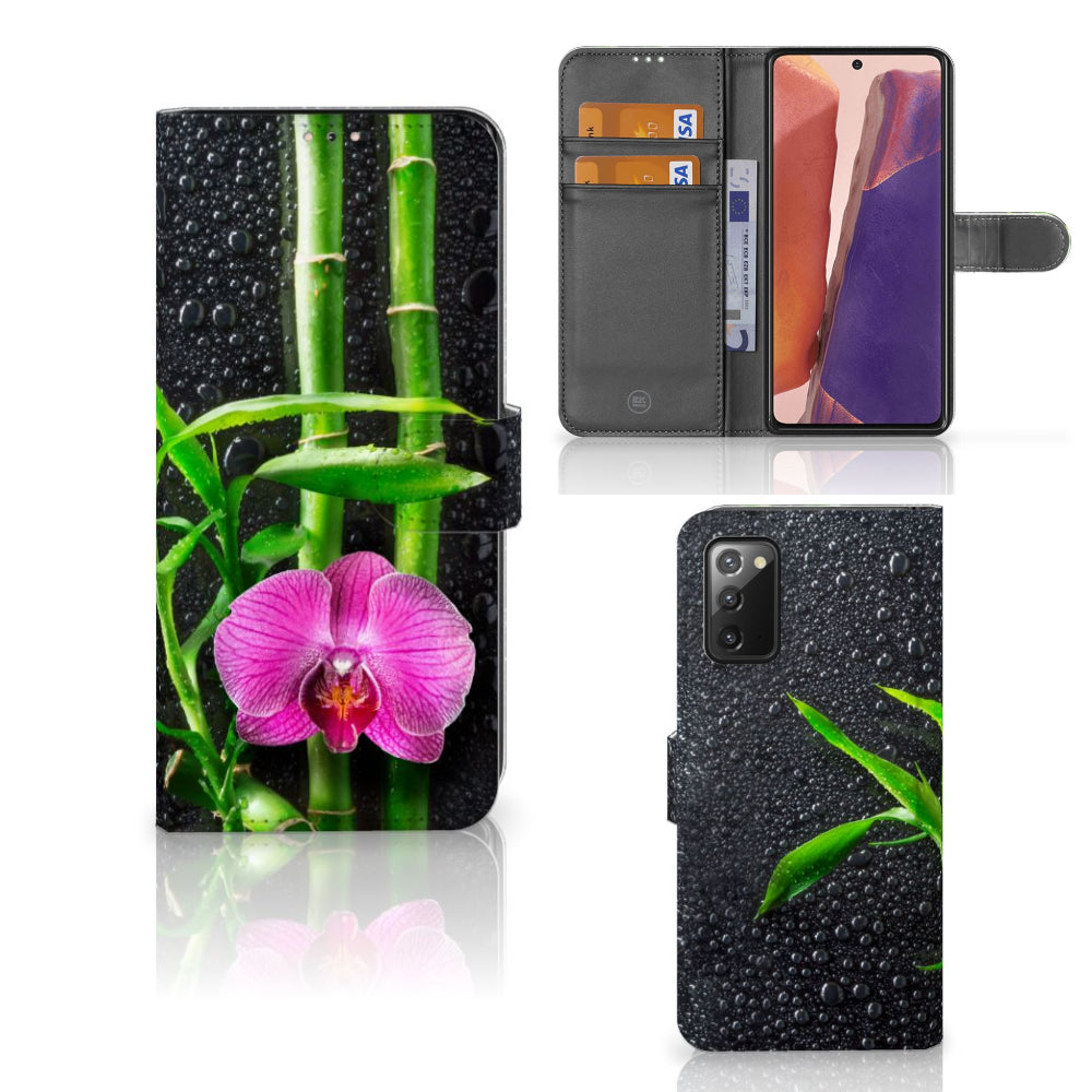 Samsung Galaxy Note 20 Hoesje Orchidee