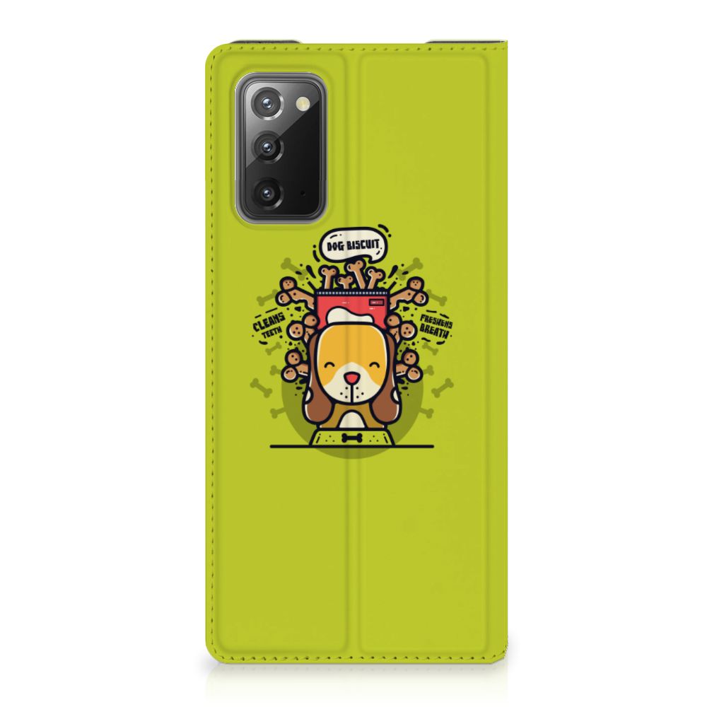 Samsung Galaxy Note20 Magnet Case Doggy Biscuit - B2C Telecom