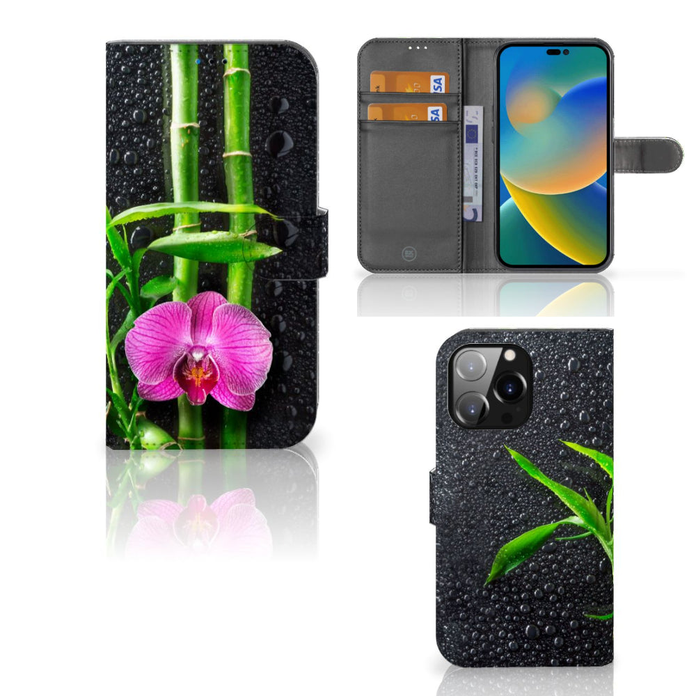 iPhone 14 Pro Max Hoesje Orchidee