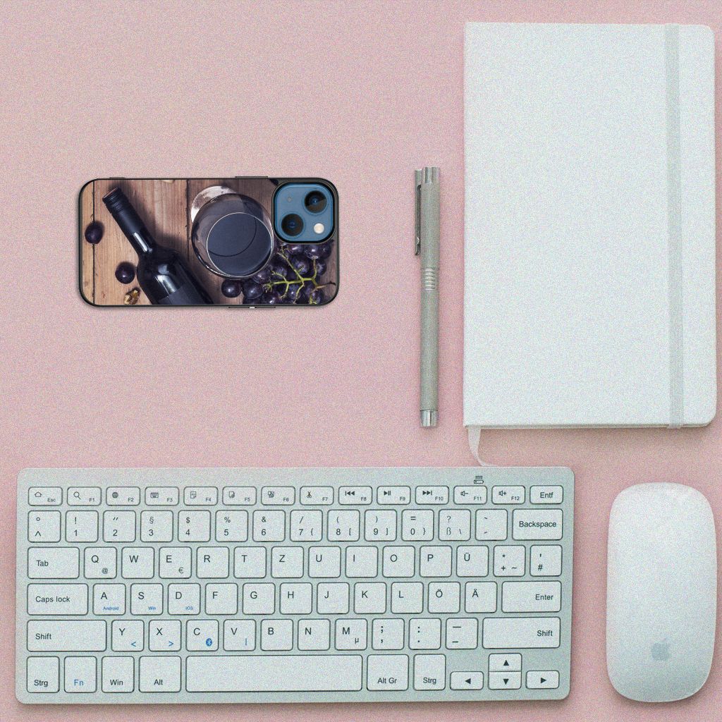Apple iPhone 13 mini Back Cover Hoesje Wijn B2C Telecom