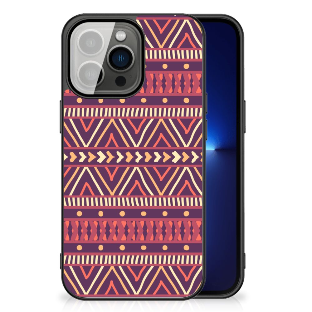 iPhone 13 Pro Back Case Aztec Paars B2C Telecom