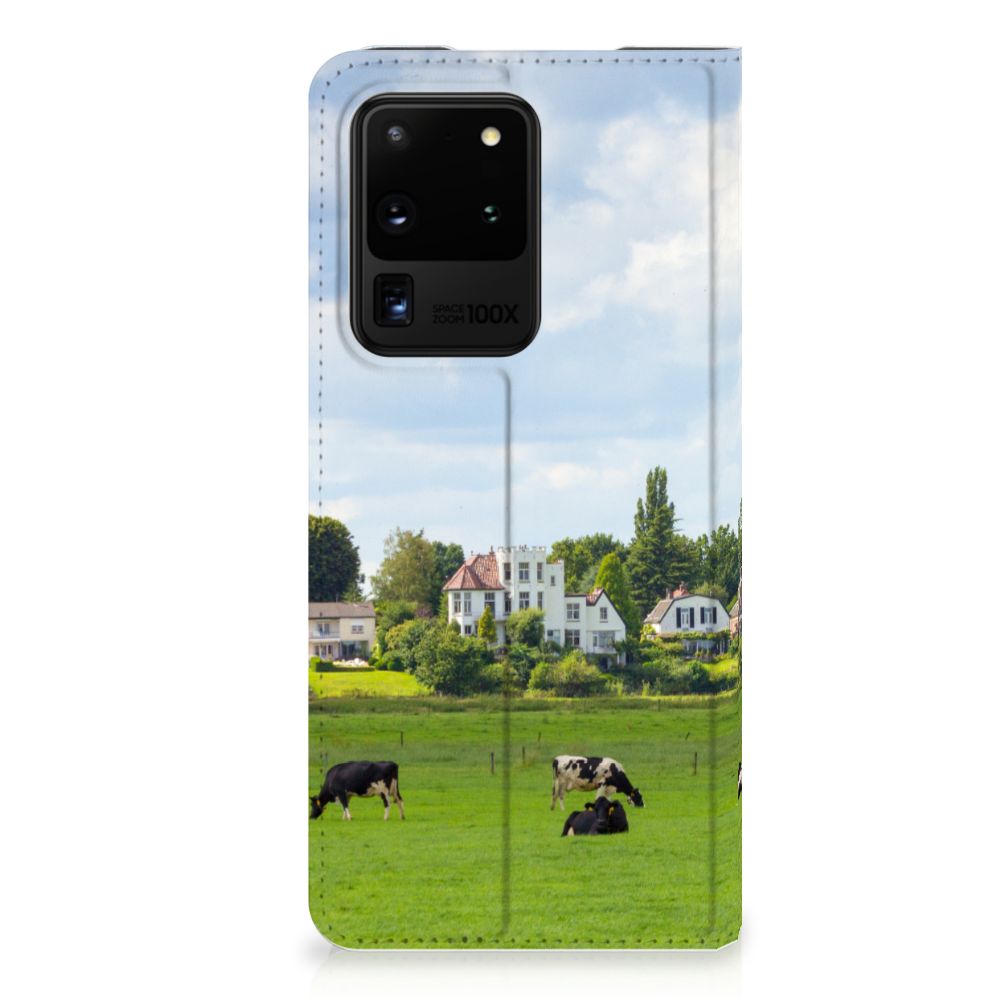 Samsung Galaxy S20 Ultra Hoesje maken Koeien - B2C Telecom