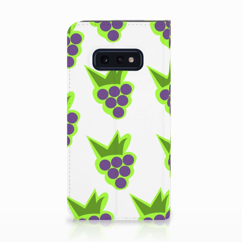 Samsung Galaxy S10e Flip Style Cover Druiven