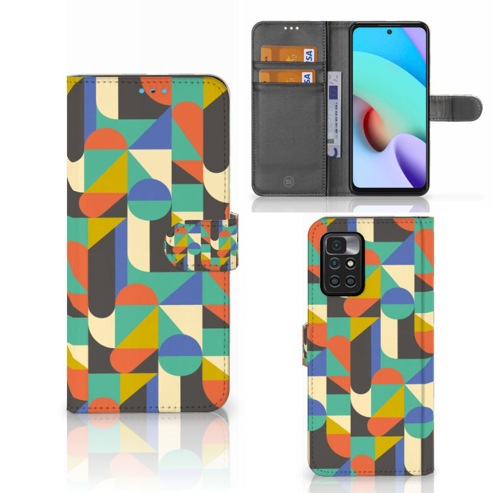 Xiaomi Redmi 10 Telefoon Hoesje Funky Retro