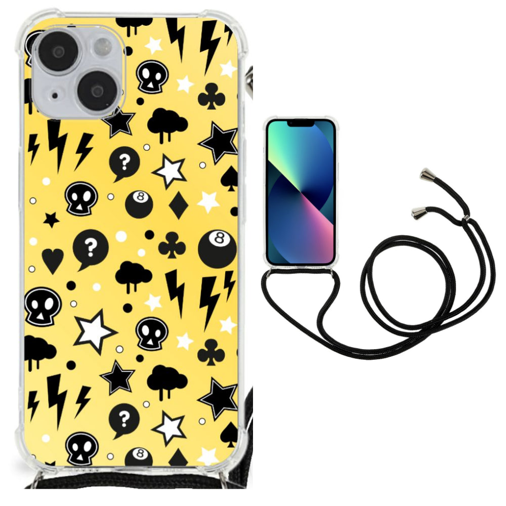 Extreme Case iPhone 14 Plus Punk Geel