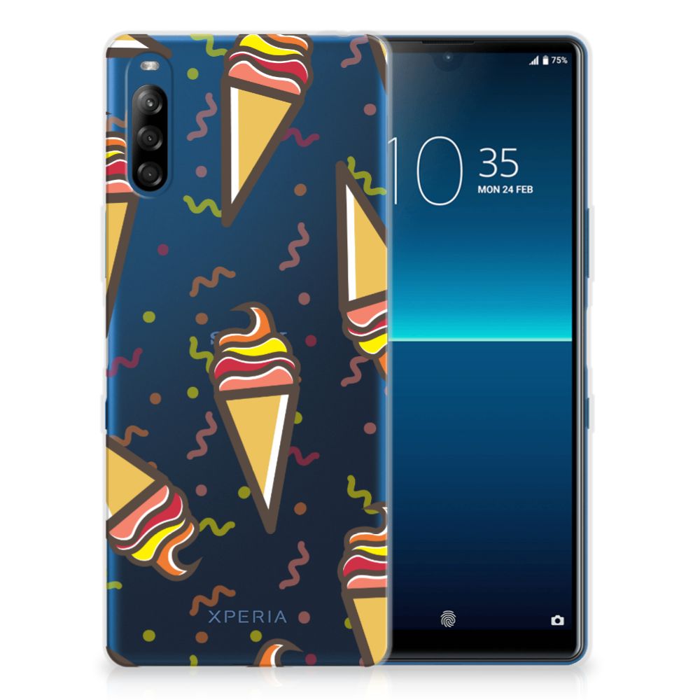 Sony Xperia L4 Siliconen Case Icecream