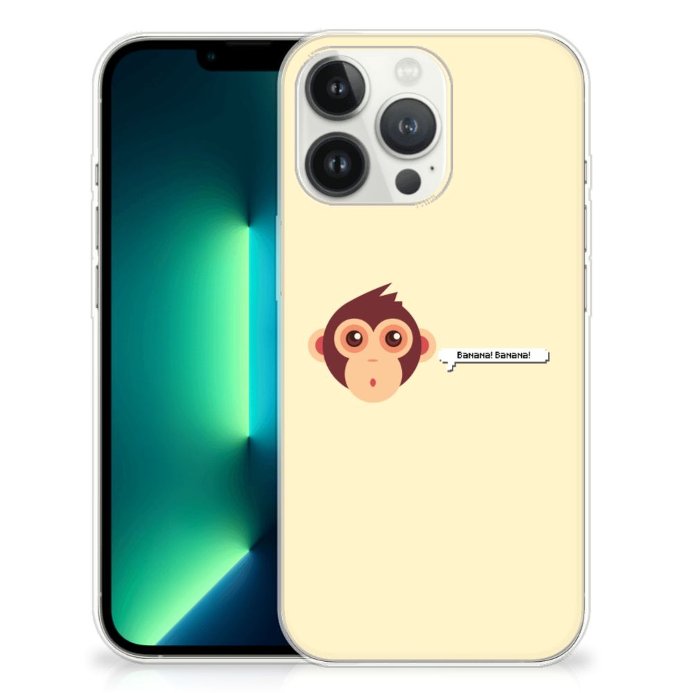 iPhone 13 Pro Max Telefoonhoesje met Naam Monkey B2C Telecom