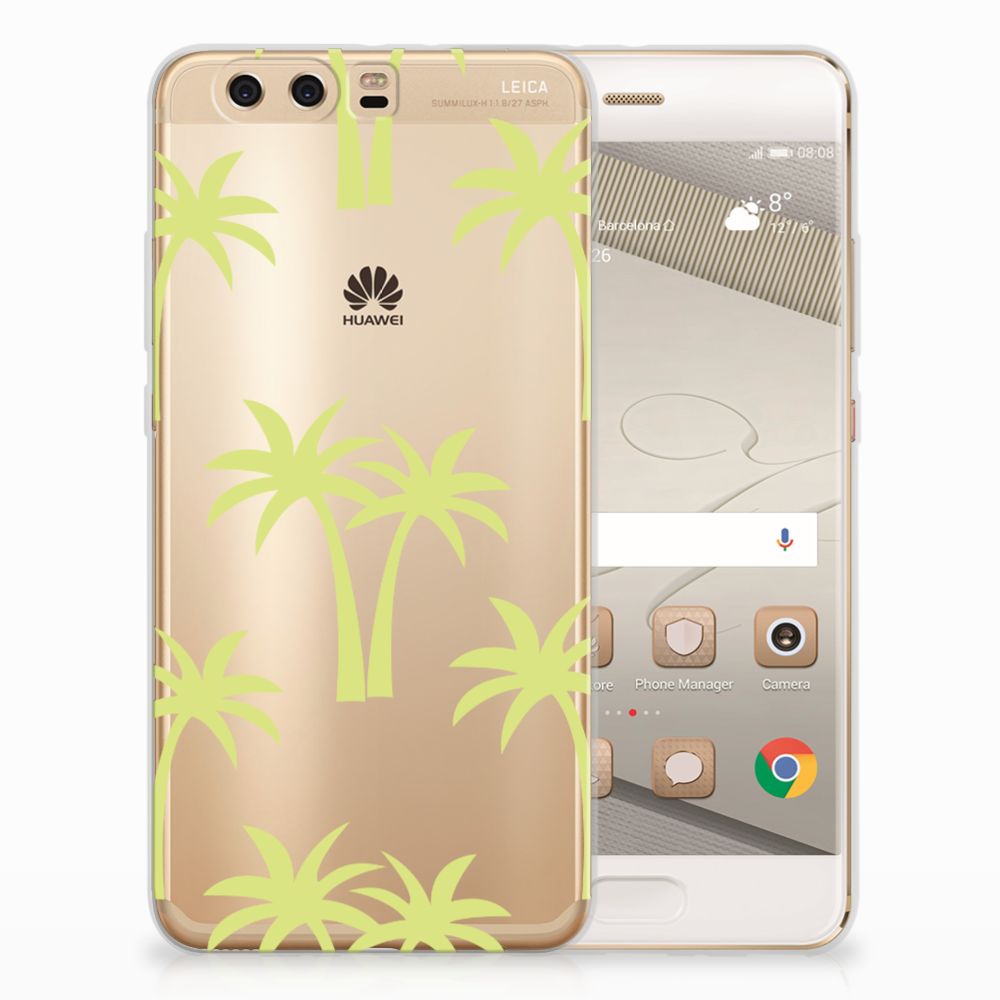Huawei P10 Plus TPU Case Palmtrees