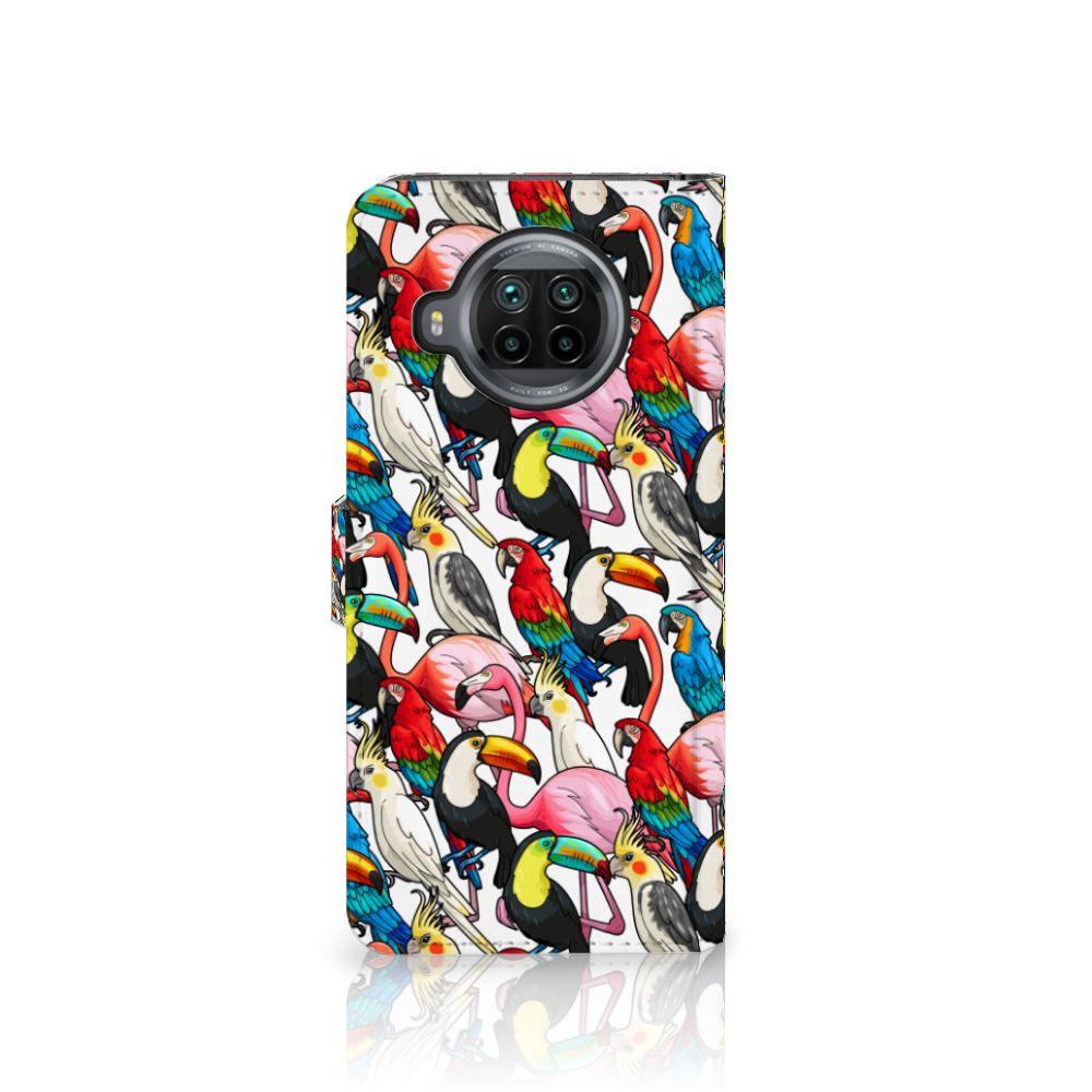 Xiaomi Mi 10T Lite Telefoonhoesje met Pasjes Birds