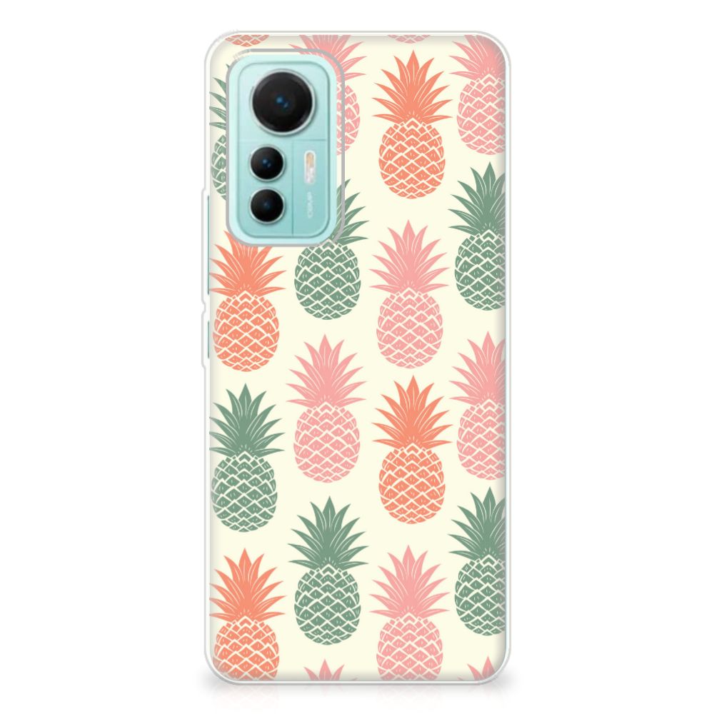 Xiaomi 12 Lite Siliconen Case Ananas B2C Telecom