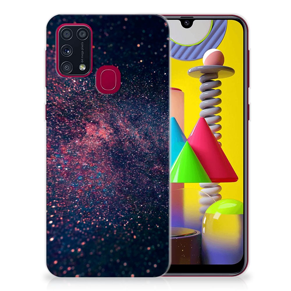 Samsung Galaxy M31 TPU Hoesje Stars B2C Telecom