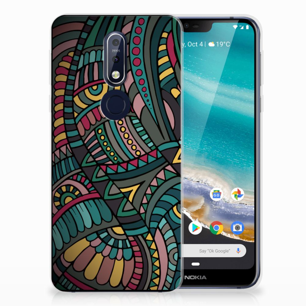 Nokia 7.1 TPU bumper Aztec