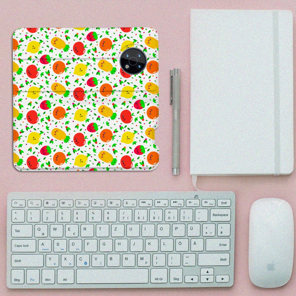 Nokia G50 Flip Style Cover Fruits - B2C Telecom