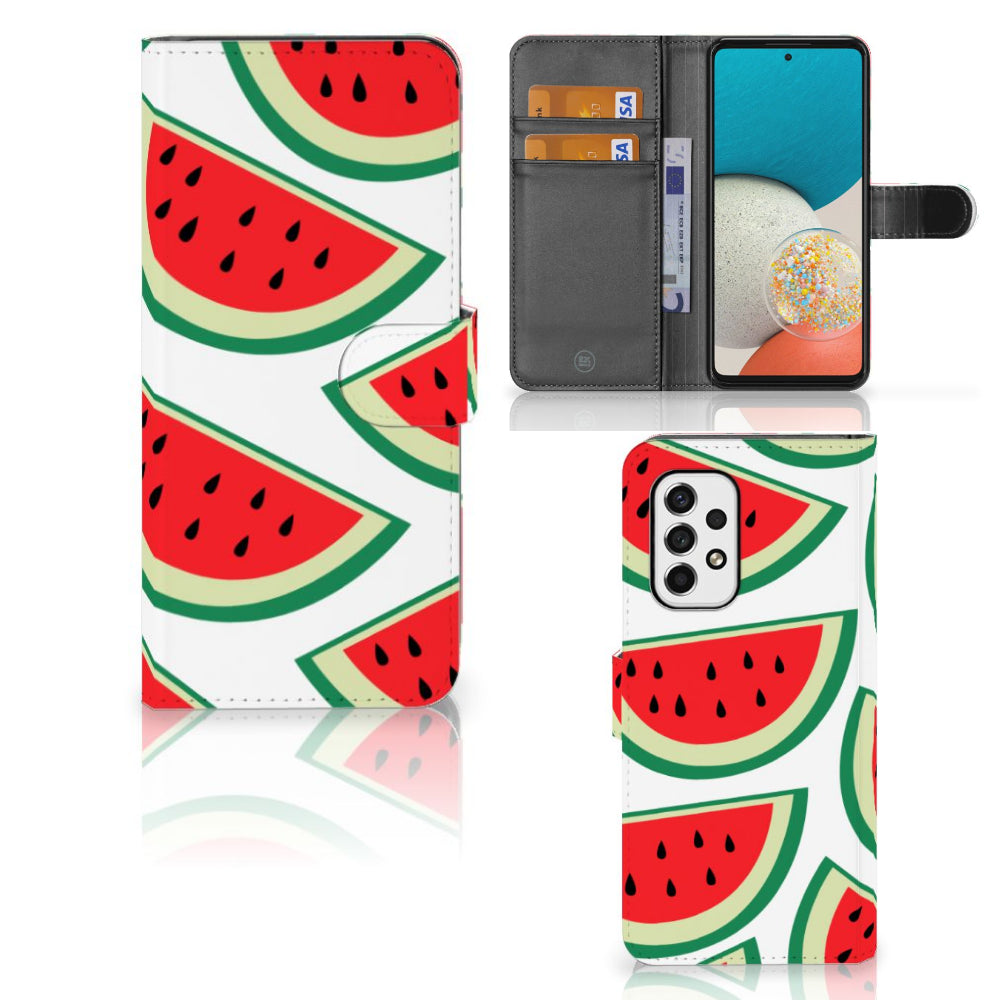 Samsung Galaxy A53 Book Cover Watermelons