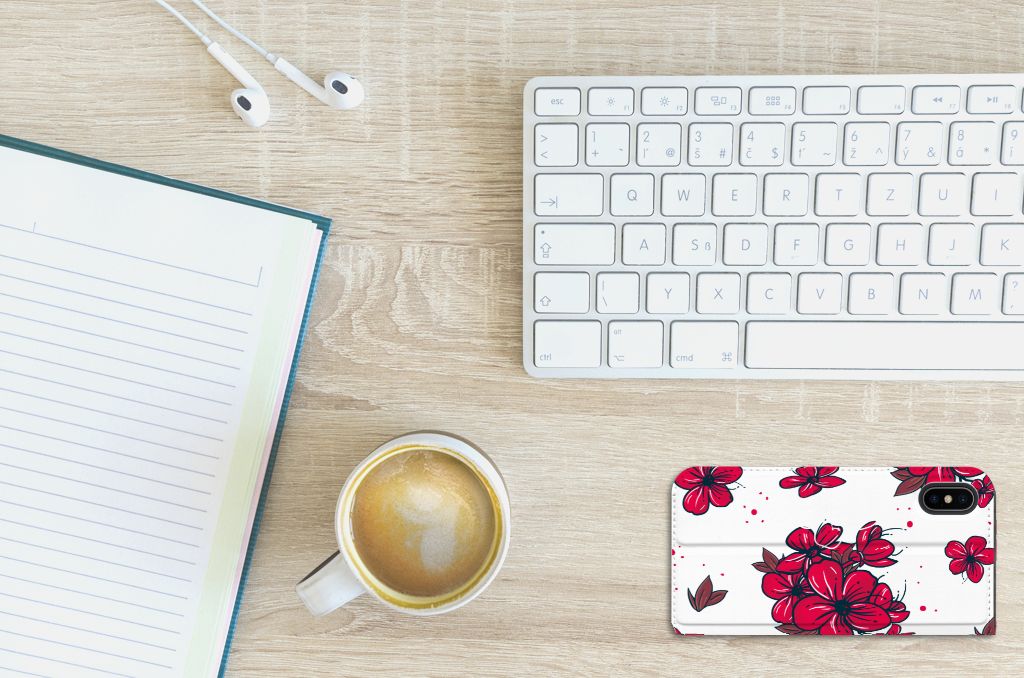 Apple iPhone X | Xs Smart Cover Blossom Red