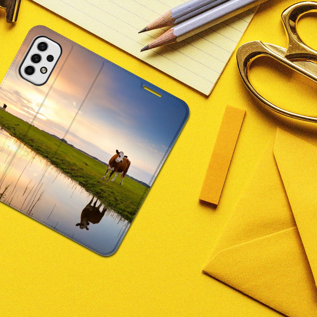 Samsung Galaxy A23 Hoesje maken Koe - B2C Telecom