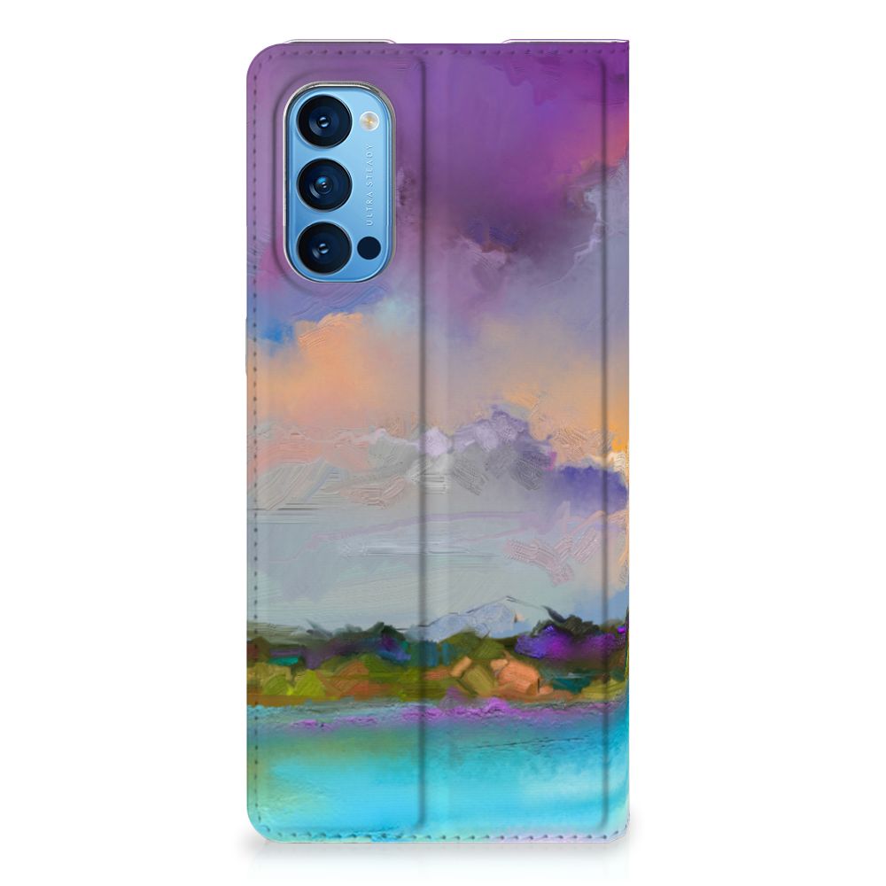 Bookcase OPPO Reno4 Pro 5G Boat - B2C Telecom