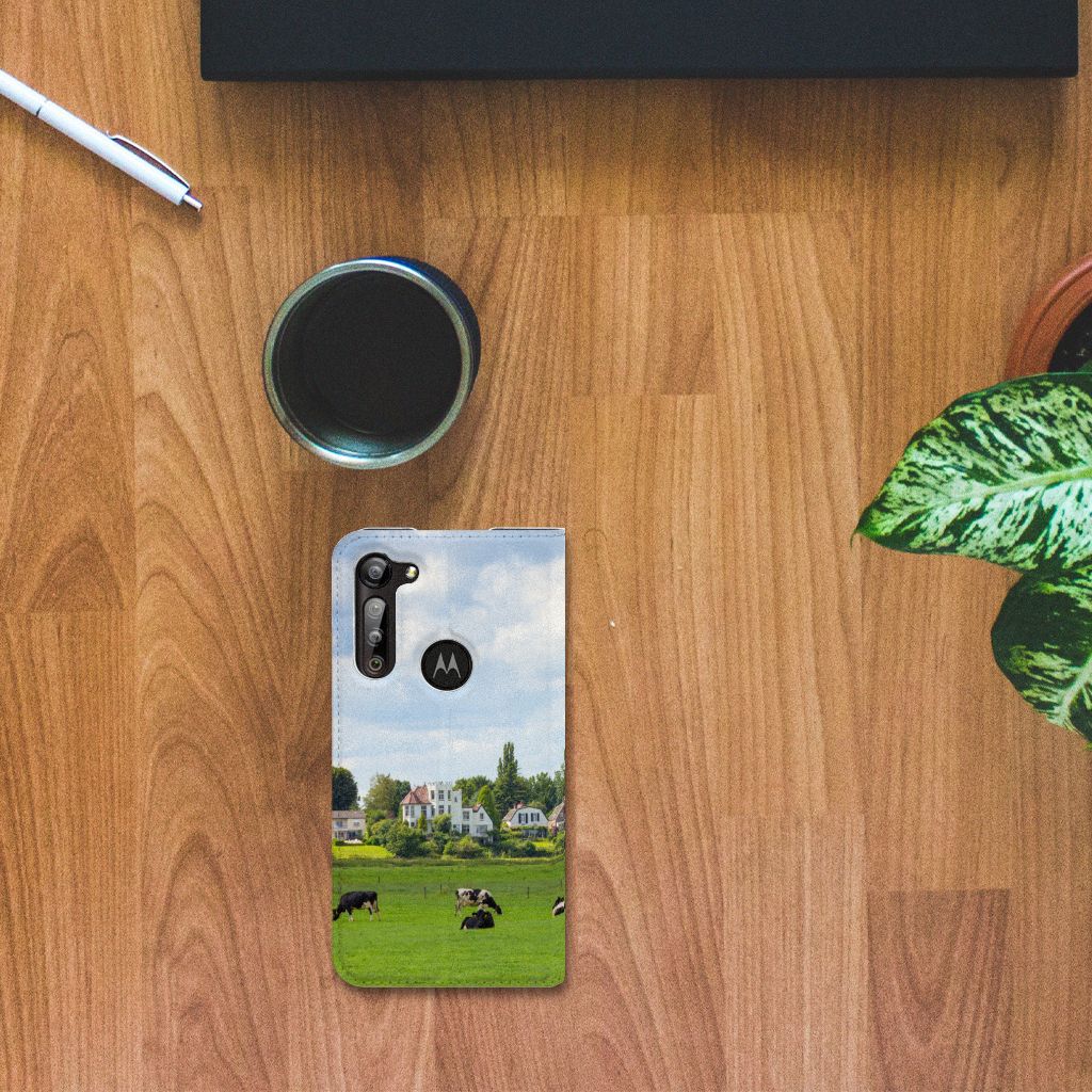 Motorola Moto G8 Power Hoesje maken Koeien - B2C Telecom