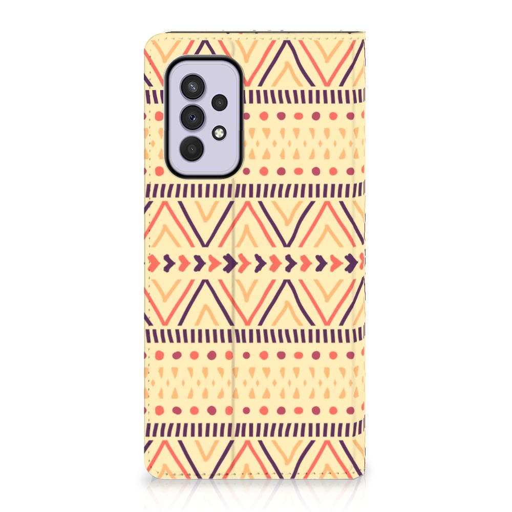Samsung Galaxy A33 5G Hoesje met Magneet Aztec Yellow - B2C Telecom