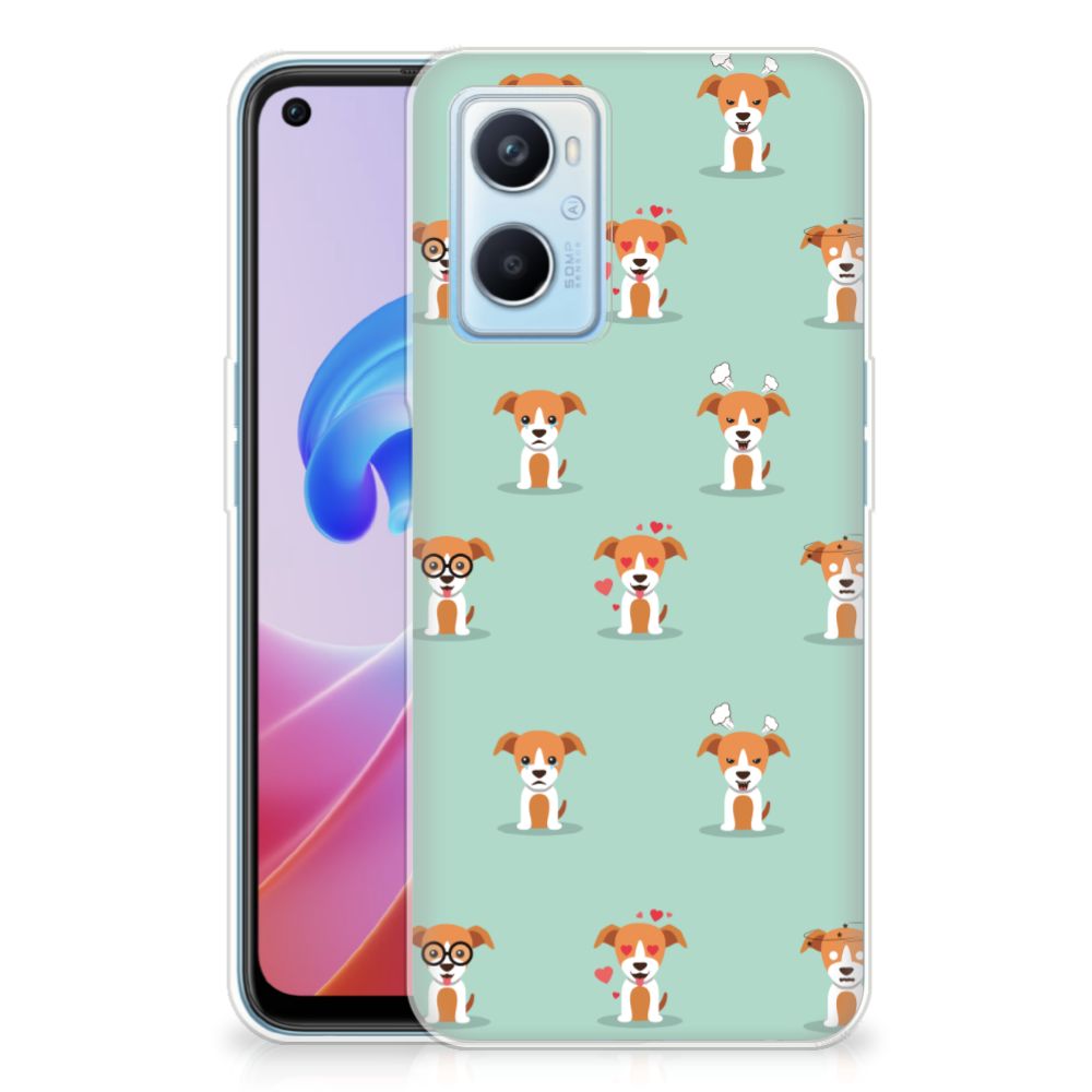 OPPO A96 | OPPO A76 TPU Hoesje Pups