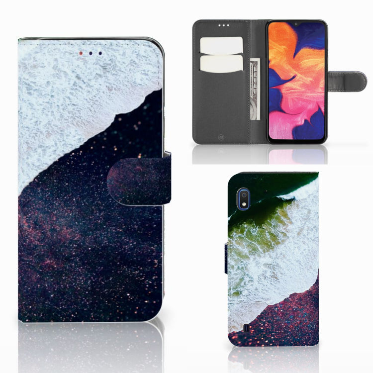 Samsung Galaxy A10 Book Case Sea in Space