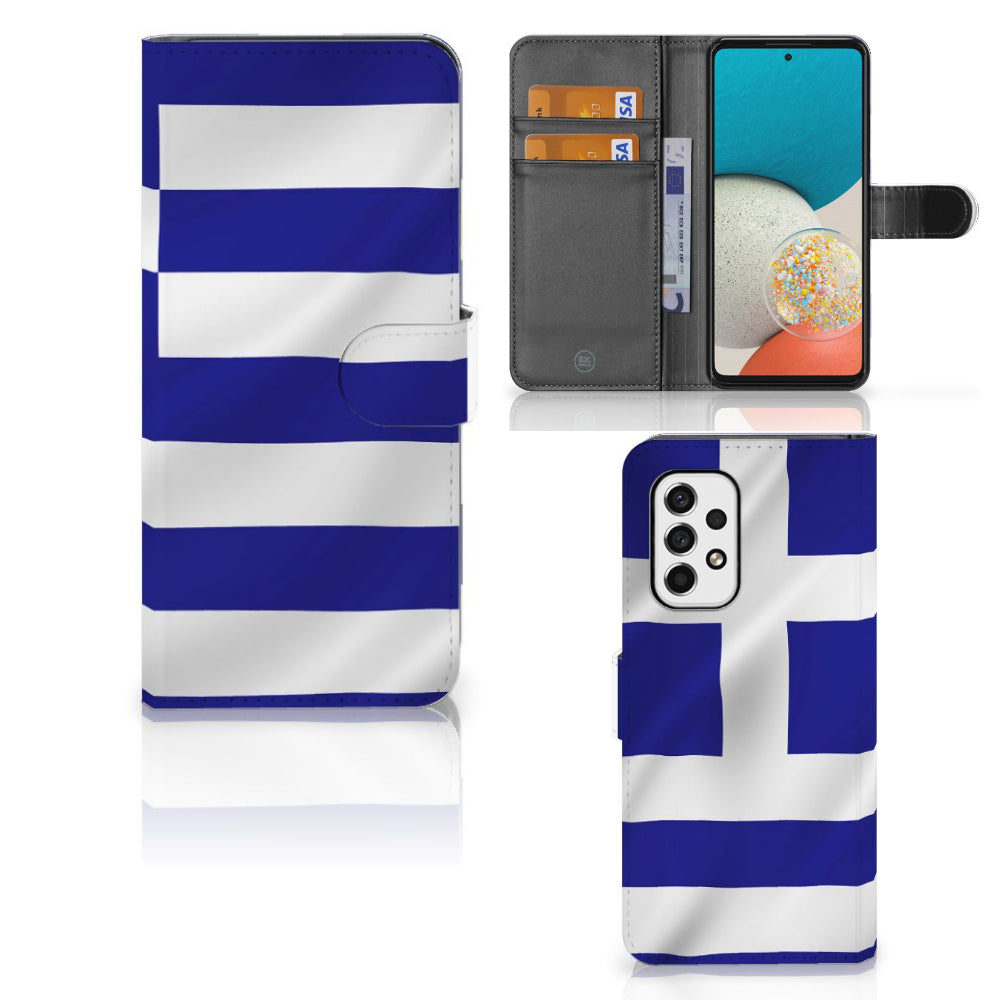 Samsung Galaxy A53 Bookstyle Case Griekenland
