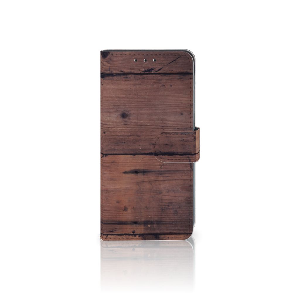 Xiaomi Redmi 8A Book Style Case Old Wood