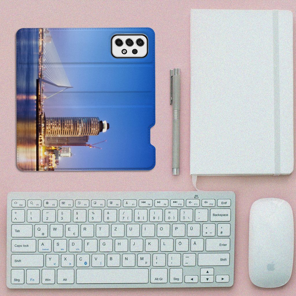 Samsung Galaxy A73 Book Cover Rotterdam - B2C Telecom