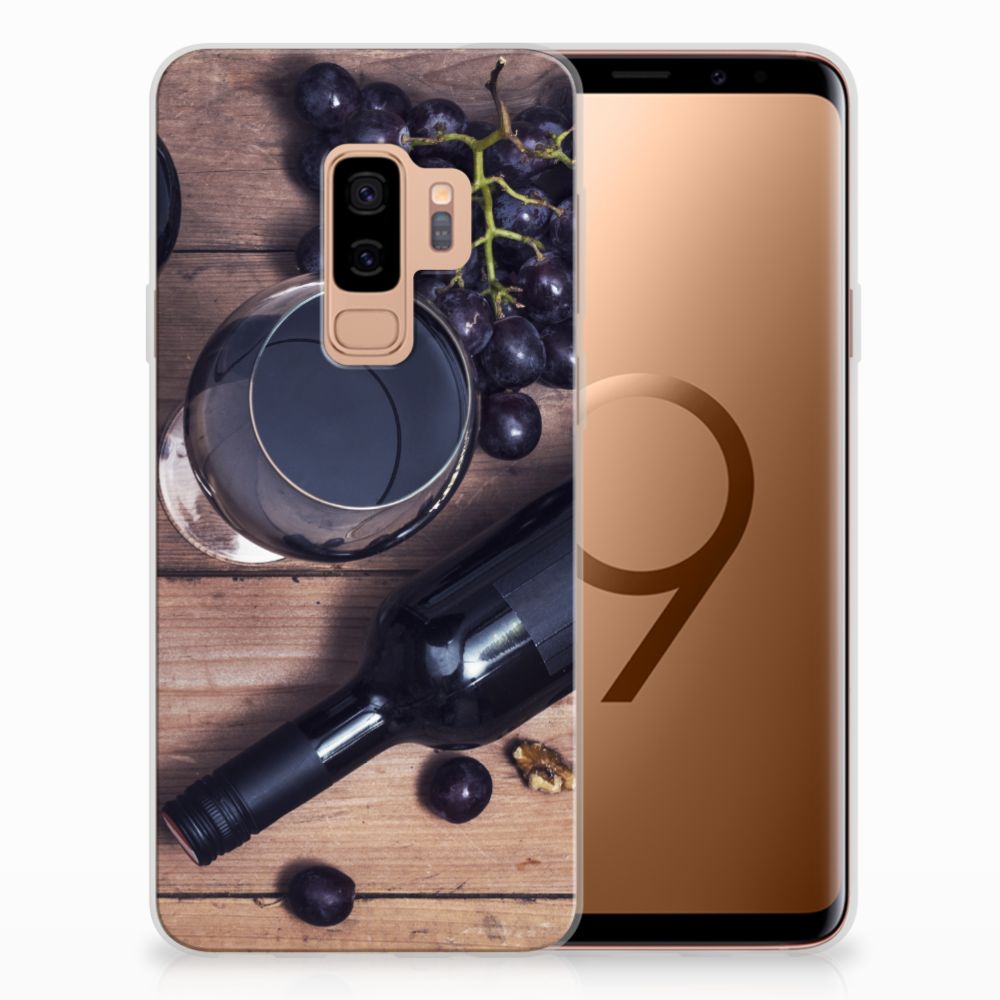 Samsung Galaxy S9 Plus Siliconen Case Wijn