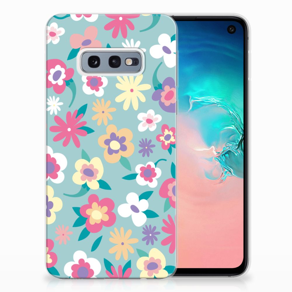 Samsung Galaxy S10e TPU Case Flower Power