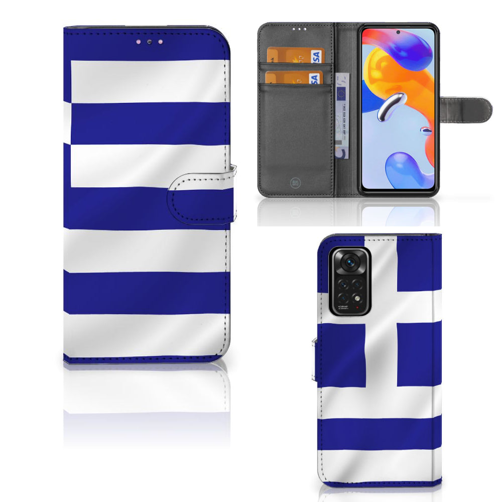 Xiaomi Redmi Note 11 Pro 5G/4G Bookstyle Case Griekenland