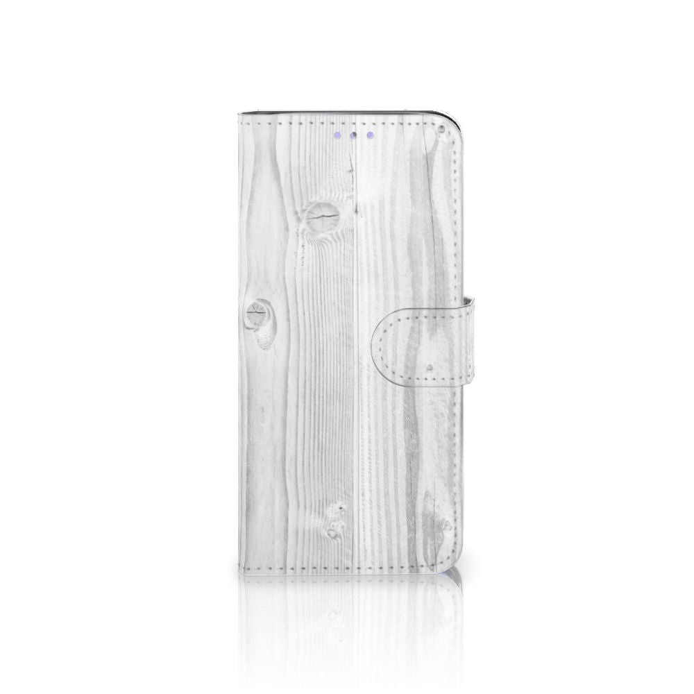 Samsung Galaxy S20 Book Style Case White Wood