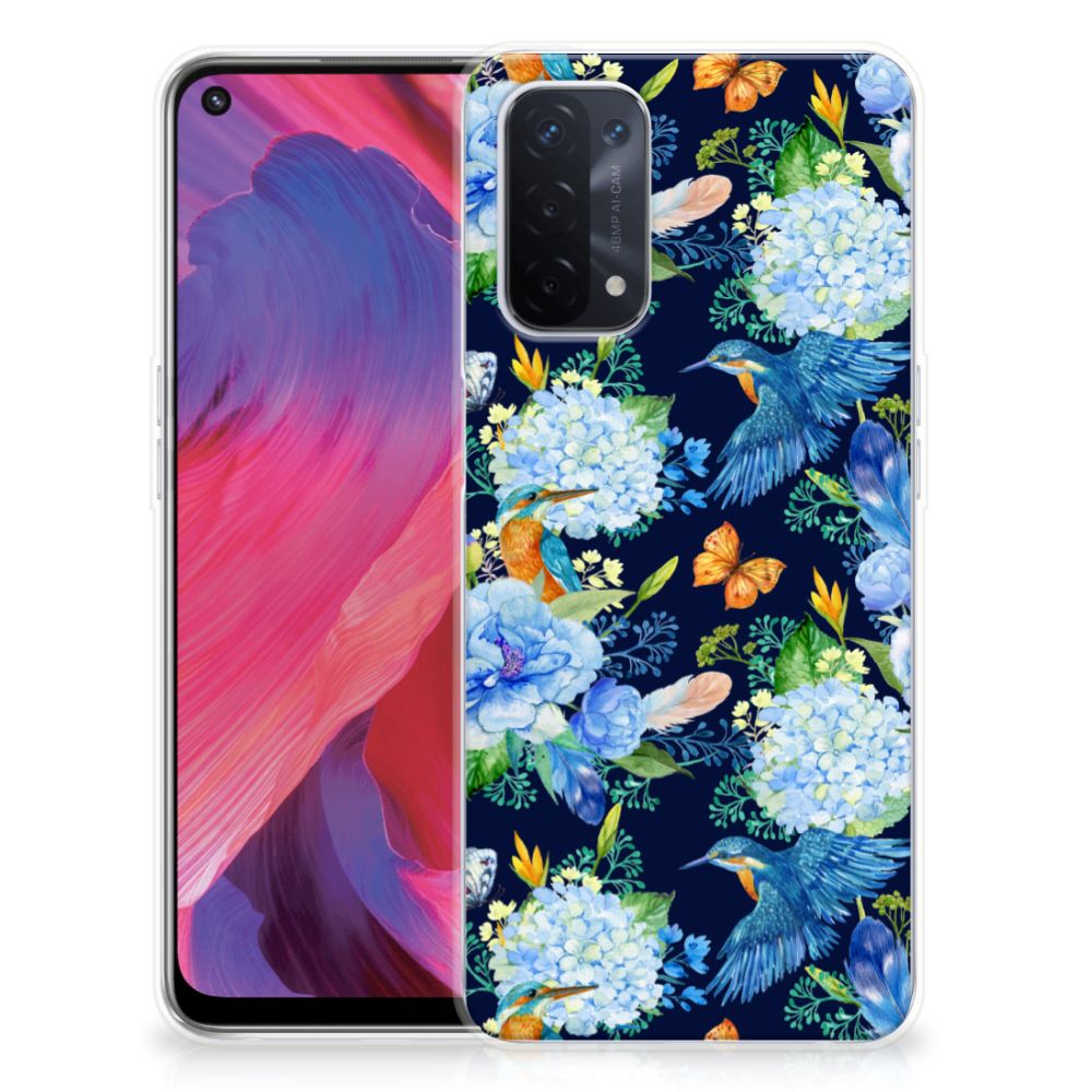 TPU Hoesje voor OPPO A93 5G IJsvogel