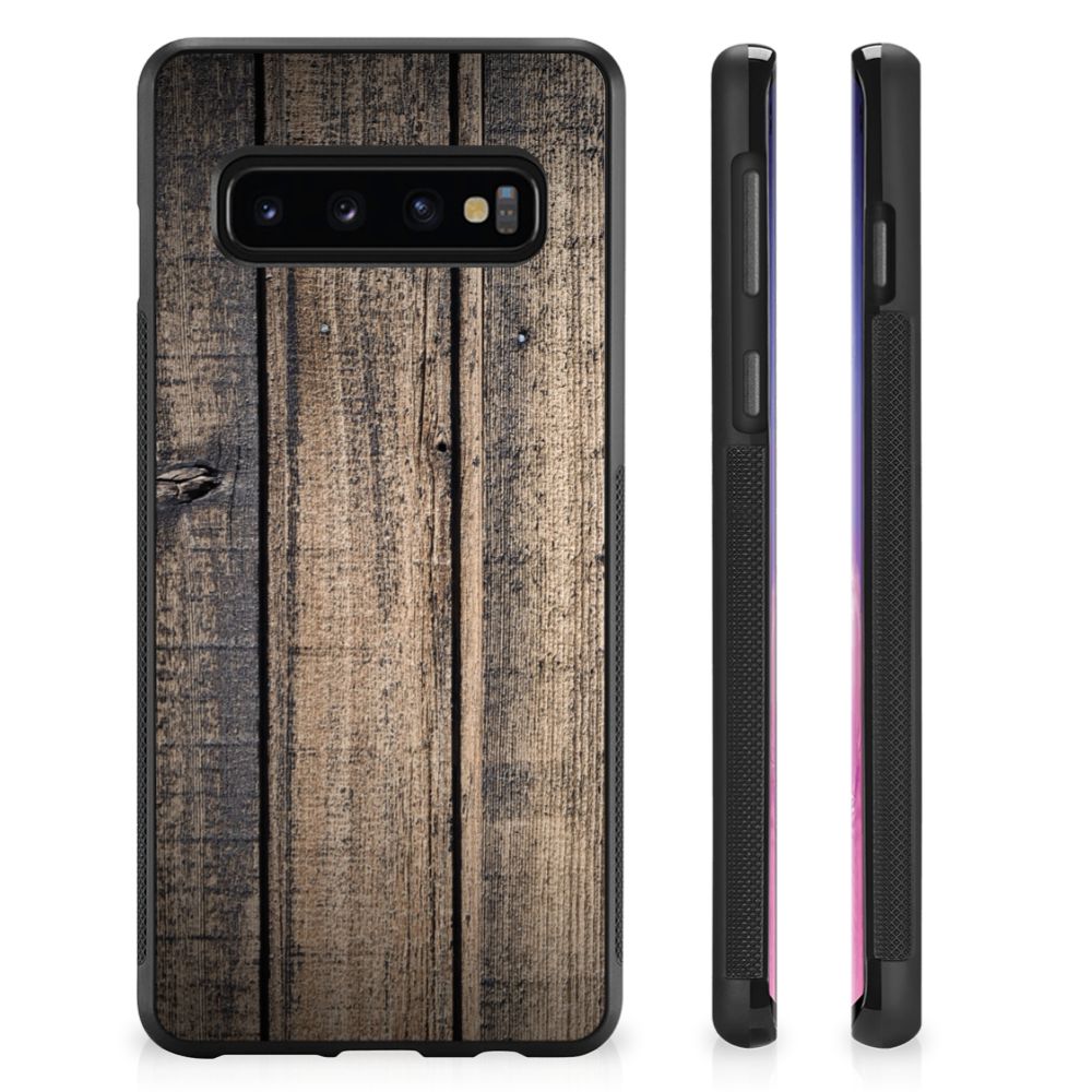 Samsung Galaxy S10+ Grip Case Steigerhout