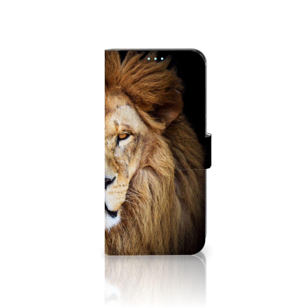OPPO A76 | A96 Telefoonhoesje met Pasjes Leeuw