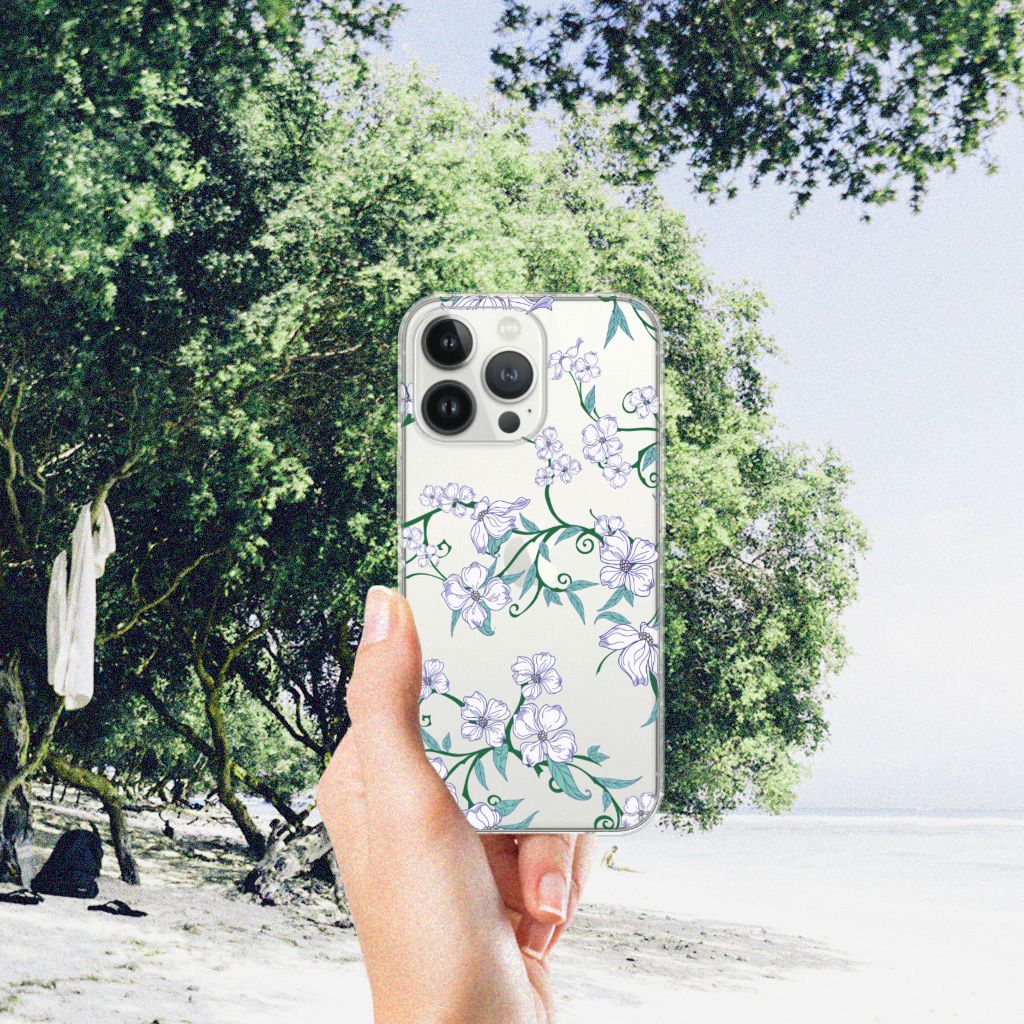 iPhone 13 Pro Max Uniek TPU Case Blossom White B2C Telecom