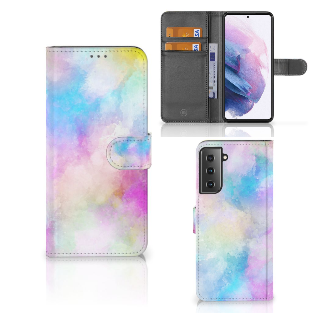 Hoesje Samsung Galaxy S21 Plus Watercolor Light