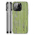 iPhone 14 Pro Houten Print Telefoonhoesje Green Wood
