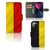 iPhone 13 Mini Bookstyle Case Belgische Vlag
