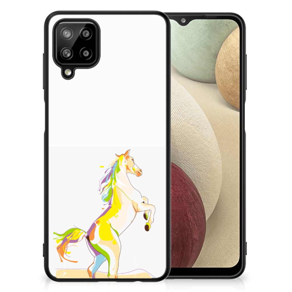 Samsung Galaxy A12 Hoesje Horse Color